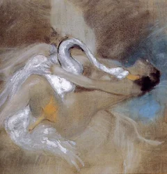  Leda with SwannDeutsch: Leda mit SchwannPolski: Leda z abedziemn